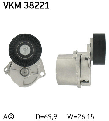 SKF Spannrolle, Keilrippenriemen